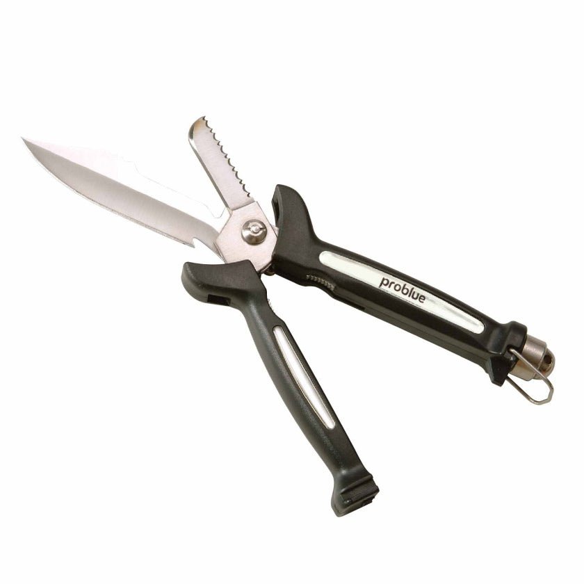 Problue KN-27 420 S.S Sharp Tip Scissors Knife - Sons Of Triton